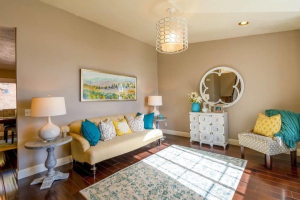 make a small room look bigger