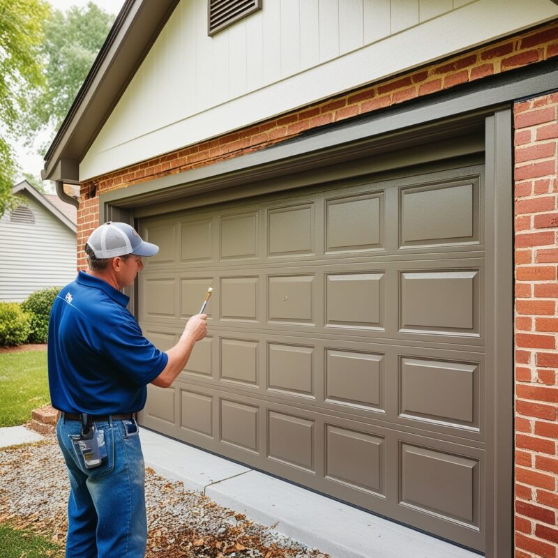 Garage Door Painting