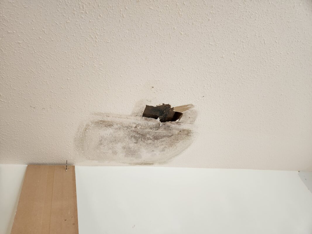 hidden drywall damage