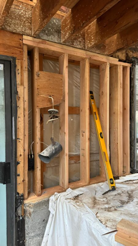 Sheathing Intallation Process.