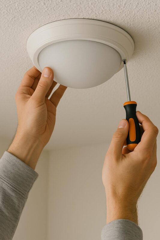 Ceilin Light Intallation