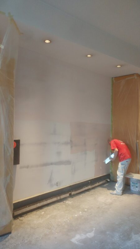 drywall damage in commercial properties